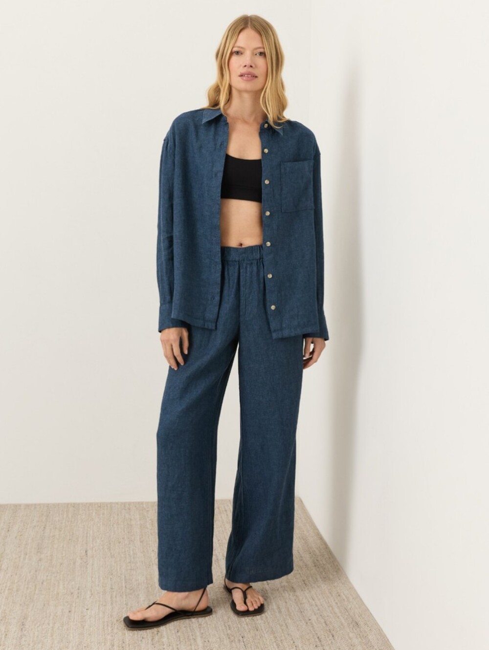 Pact Linen Trouser Pants (Sz XL)